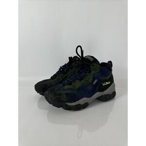 L.L. Bean Women's Trail Solitude Lace Up Mid Ankle Hiking Shoe Boots Size 8 Wide